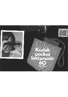 Kodak Pocket Instamatic 60 manual. Camera Instructions.